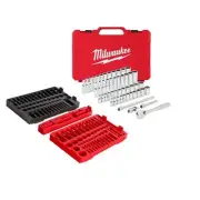 Milwaukee 1/4 in. and 3/8 in. Drive Ratchet/Socket Trays w/1/4 in. Drive Tool