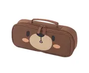 Cute Pencil Case Pencil Pouch Medium Capacity Portable Multifunction Pen Bag with Compartments for Girls Kids Teen