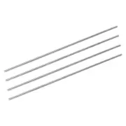 4Pcs 304 Stainless Steel Round Rods 3mm x 200mm for RC DIY Craft Tool