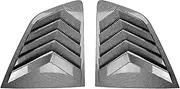 Car Rear Window Louvers Shutters Blinds Cover Trim Compatible For BMW X3 G01 2018-2024 Car External Trim Accessories