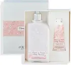 L'OCCITANE Cherry Blossom Hand Cream and Radiant Body Lotion Gift Set from Japan