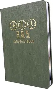 KAILIKETIY Planner Notebook Portable Office Organizer Daily Schedule Academic Planner for Students Teachers and Professionals Classic Minimalist Design
