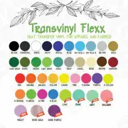 Heat Transfer Vinyl HTV 10" inches Wide, Iron on by The-World-of-Tshirts USA #1