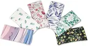 [WOW DING] Glasses Eyeglass Sunglasses Case Large Soft Glasses Sunglasses Pouch for Woman with Cleaning Cloth