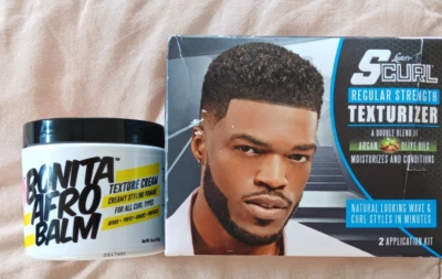 Luster's S-Curl Regular Strength Texturizer Cream The Doux Bonita Afro Balm Lot
