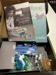 2 Kiwi Crate Co Arcade Mechanical Sweeper Stem New Open Box Build Age 5+ Science