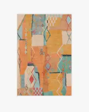120' x 185' | Machine Washable Runner Rug | Kid & Pet Friendly | Indoor Rug | Espada Multicolour Rug | Ruggable