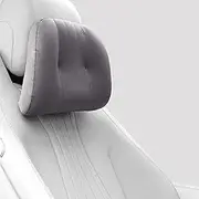 Comfortable Car Headrest Neck Pillow Memory Foam Auto fit for Se-at Support Cushions Rest Pillow Relieve Fatigue for Universal Car Home Office Chairs (Color : Grey-Headrest) (Color : Greyneck)