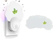 [Wzenclave] Indoor Plug in Mosquito Killer Sticky Traps Sticky Trap Mosquito Killing UV Violet Trapping Trap Household Plug-in Physical Mosquito Killerr for Every Part of Home