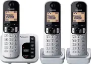 PANASONIC DECT Digital Cordless Phone Answering Machine Triple Pack Handsets NEW