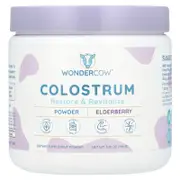 Wondercow, Colostrum Powder, Elderberry, 5.15 o (146 g)