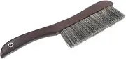 NOLITOY Soft Bristle Wooden Dust Brush for Piano and Guzheng Non Damaging Instrument Cleaning Brush with Comfortable Grip for Music Enthusiasts