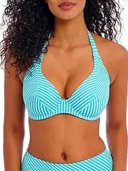 [FREYA] Women's Jewel Cove Halter Underwire Bikini Top