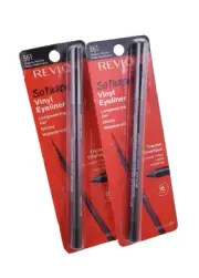 2-Pack Revlon SO FIERCE Vinyl Eyeliner Longwearing Gel #861 Mighty Mocha
