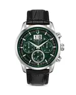 Bulova Sutton Classic Big Date Dark Green Dial Chronograph, 44mm