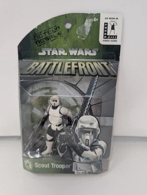 Scout Trooper 2004 STAR WARS Battlefront Game Stop Exclusive MOC action figure