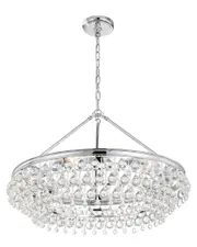 Crystorama Calypso 6-Light Crystal Teardrop Chandelier