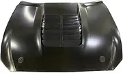 Engine Hood Fireproof Covers Car Carbon Fiber Sport Compatible For Ford Mustang Hood Gt500 Style Body Kit Aluminum Material 2015-2017