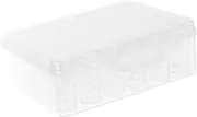 Yardwe Flower Storage Organizer Garden Container 30 Compartments Plastic Box for Outdoor Storage