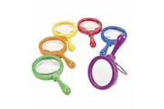 Learning Resources Jumbo Magnifiers - 6 Pieces, Ages 3+ Toddler Learning Toys, Exploration Toys for Kids, Magnifiers for Kids,Back to School Supplies, Teacher Supplies