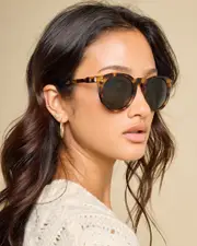 [Aire] Aire Women's Nucleus Sunglasses in Dark Tort/Khaki One Size Dark Tort/Khaki