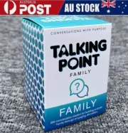 Talking Point Game 200 Family Conversation Starters With Purpose Card Games AU