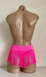 Schminke Fringe skirt pole dance sexy polewear burlesque bottoms thong tassel