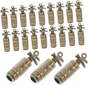 Realistic Mini Fire Extinguishers 1:12 Scale Metal Hanging Dollhouse Accessories