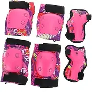 Set of Boys and Girls Protective Guards Thickened Pads Elastic Safe for Skating Cycling and More Protection
