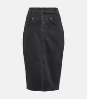 [Veronica Beard] Veronica Beard Herron denim midi skirt AU 6 blue