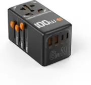 Universal Travel Adapter Fast Charger Type-C Charger US/UK/EU/AU Plug Converter