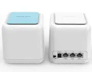 Mesh WiFi Router,Dual Band AC1200 Whole Home Mesh WiFi System with Touchlink
