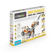 Engino Discovering STEM Wheels/Axles/Inclined Planes Building Toy Kit Set 9+
