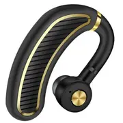 Wireless Bluetooth Earphones with Mic - 24hrs Work Time - for Iphone / Android - Black / Gold