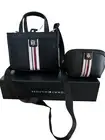 Tommy Hilfiger Nano handheld Bag With makeup Bag NWT