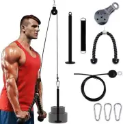 Fitness LAT Pulley System Cable Machine Attachment