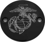 CUSTOM ENGRAVING Timer Cover Black MARINE EGA MAR08-63BG