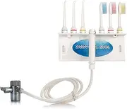 Water Flosser for Family Use 3 Jet Tips & 3 Toothbrush for Faucet & Shower, Oral Irrigator Non-Electric Safety , Dental Oral Care Tooth Cleaning