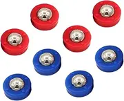 KICHOUSE 8pcs Mini Shuffleboard Roll Beads Game Supplies Sliding for Replacement Shuffleboard Stick