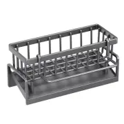 Sponge Holder Kitchen Sink Caddy Organizer Self-draining Tray Durable Storage