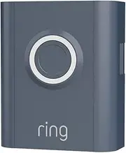 Ring Video Doorbell 3, Ring Video Doorbell 3 Plus and Ring Video Doorbell 4 Faceplate – Blue Metal