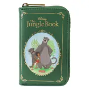 [Loungefly] Jungle Book Book Cover Zip Around Wallet