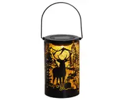 L48 Solar Hollowed Out Light Garden Decoration Courtyard Hanging Lamp Lighting