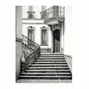 Parisian Stairs Canvas Print