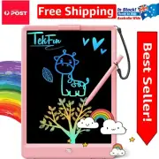Durable and Safe 10-Inch LCD Writing Tablet for Boys & Girls - Pink Gift