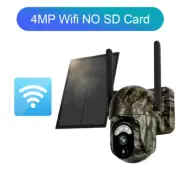 Ubox 4G SIM Solar Security Camera Outdoor Surveillance Camera Cellular Trail Cam