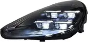 Fit For Porsche Cayman 981 Headlights Assemblies 2013-2015 Modified LED Matrix Front Head Lights LED Work Headlight(For halogen,Right driver seat)
