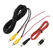 Backup Camera RCA Video Cable Car Reverse Rear View Camera Video Cable with D...