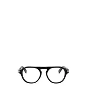 Geometric flat mirror 51 shiny black