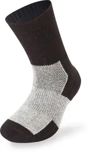 Lenz Trekking 1.0 Kids Socks, black-grey, Size 35 - 38 Black Grey